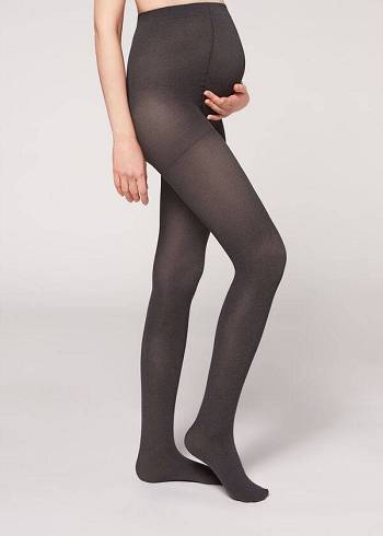 Calzedonia 60 Maternity Denier Hardloopbroek Dames Grijs | NL3186ZG