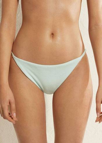 Calzedonia Adjustable Side Beverly Hills Eco Bikinibroekjes Dames Blauw | NL2904KI