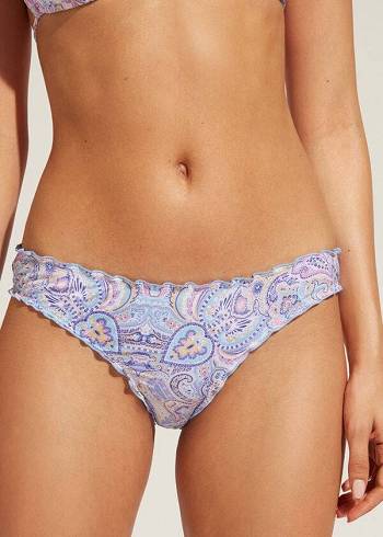 Calzedonia Amalfi Bikinibroekjes Dames Blauw | NL2902ZG