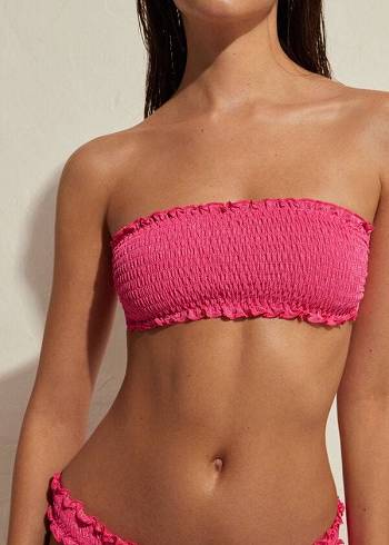 Calzedonia Bandeau Formentera Bikinitopjes Dames Roze | NL2501UT