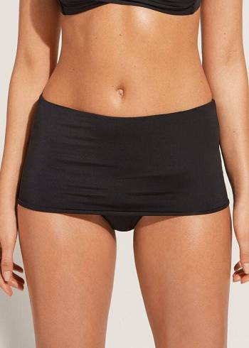 Calzedonia Banded Indonesia Eco Bikinibroekjes Dames Zwart | NL2899VD