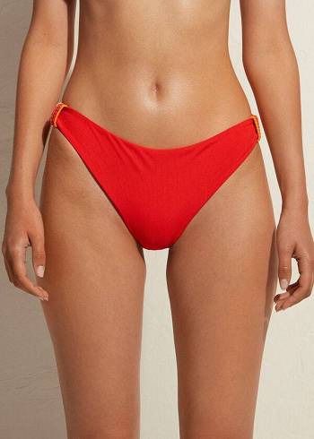 Calzedonia Berlino Bikinibroekjes Dames Rood | NL2897NB