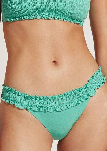 Calzedonia Brazilian Formentera Bikinibroekjes Dames Groen | NL2884SO