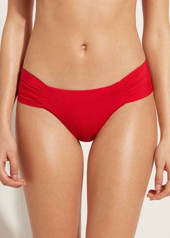 Calzedonia Brazilian Indonesia Eco Bikinibroekjes Dames Rood | NL2876ZG