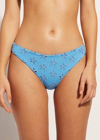 Calzedonia Corfù Bikinibroekjes Dames Blauw | NL2818UT