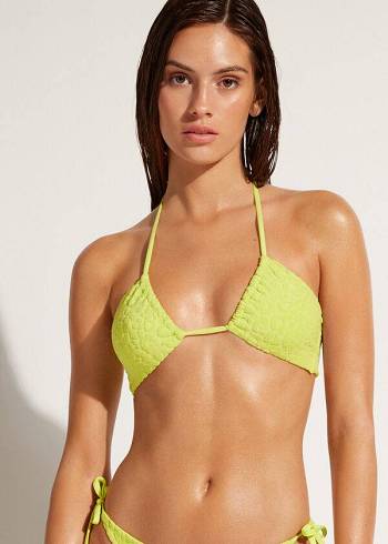 Calzedonia Drawstring Bandeau Bangkok Bikinitopjes Dames Groen | NL2483NB