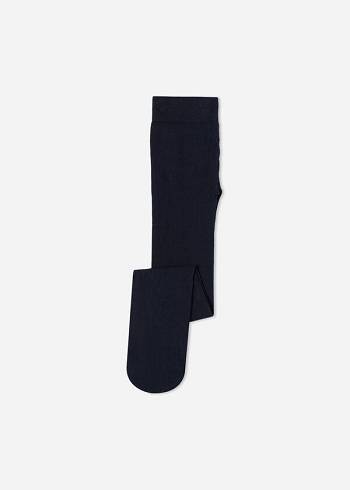 Calzedonia Eco Katoenen Hardloopbroek Kinderen Blauw | NL1228OR