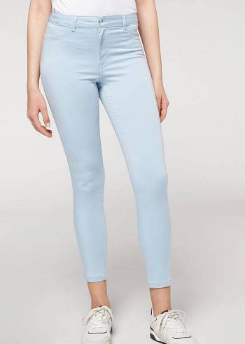 Calzedonia Eco Light Push Up Denim Jeans Dames Beige | NL1606VD