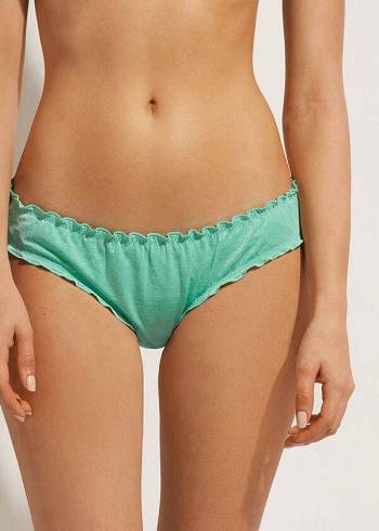 Calzedonia Formentera Bikinibroekjes Dames Groen | NL2810GL