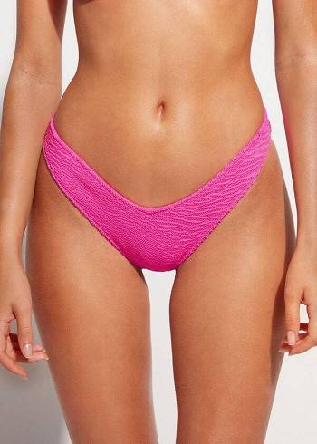 Calzedonia High Cut V-shaped Brazilian Miami Bikinibroekjes Dames Roze | NL2792UT