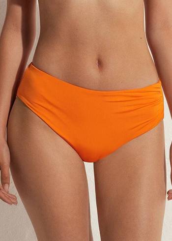 Calzedonia High Taille Indonesia Eco Bikinibroekjes Dames Oranje | NL2764HK