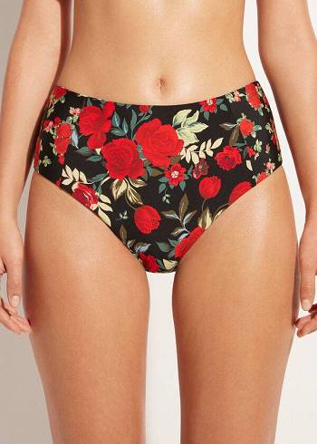 Calzedonia High Taille Reversible Nizza Bikinibroekjes Dames Roze | NL2754MA