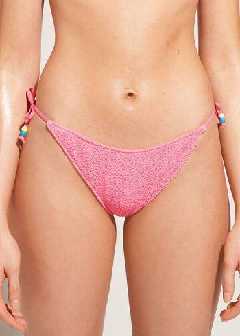 Calzedonia High V-Cut Brazilian San Diego Bikinibroekjes Dames Roze | NL2777RW