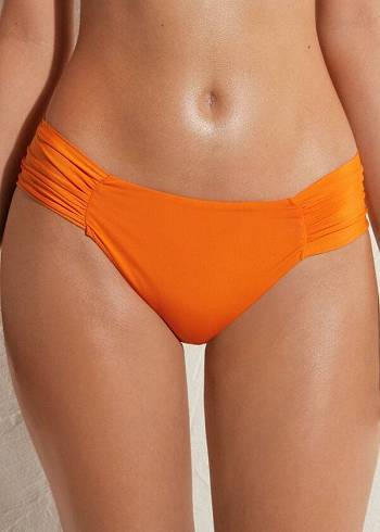 Calzedonia Indonesia Eco rise Bikinibroekjes Dames Oranje | NL2712HK