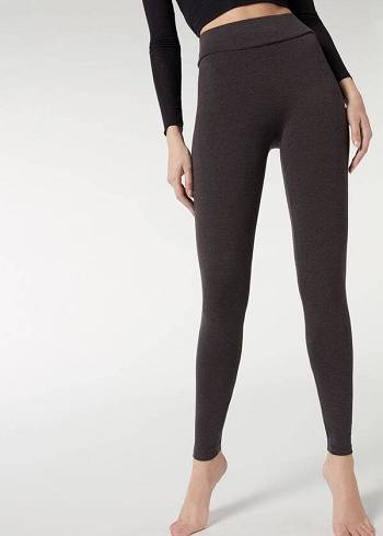 Calzedonia Katoenen Leggings Dames Grijs | NL1554VD