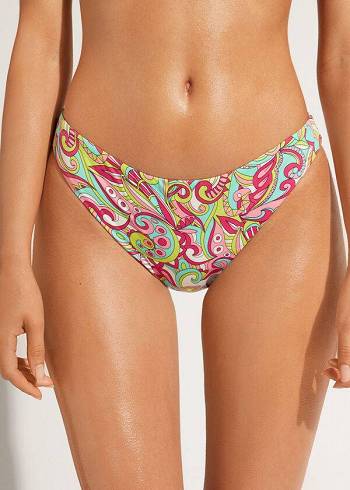 Calzedonia Londra Bikinibroekjes Dames Gekleurd | NL2694HK