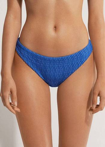 Calzedonia Mykonos Bikinibroekjes Dames Blauw | NL2683MA