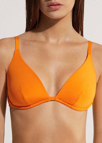 Calzedonia Push Up Indonesia Eco Bikinitopjes Dames Oranje | NL2242OR