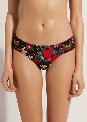 Calzedonia Reversible Ruched Nizza Bikinibroekjes Dames Roze | NL2678TV