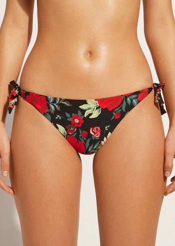 Calzedonia Reversible String Nizza Bikinibroekjes Dames Roze | NL2677YU