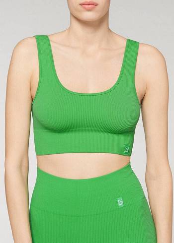 Calzedonia Seamless Geribbeld Cover-ups Dames Groen | NL2079WY