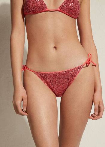 Calzedonia String Cannes Bikinibroekjes Dames Roze | NL2604IS