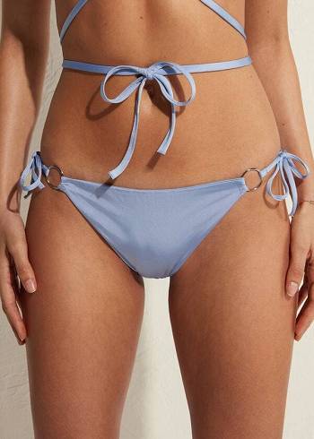 Calzedonia String Tie Abu Dhabi Bikinibroekjes Dames Blauw | NL2572FM