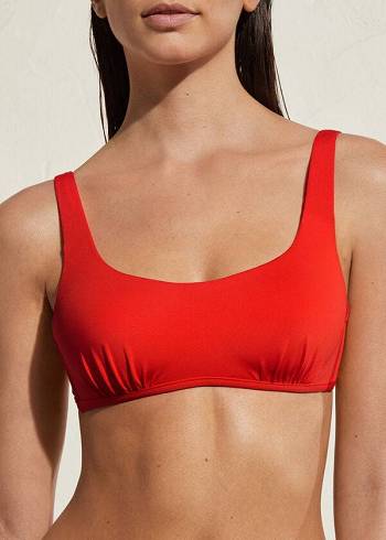 Calzedonia Tank Stijl Indonesia Eco Bikinitopjes Dames Rood | NL2203CE