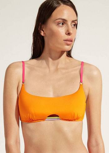 Calzedonia Tank Tokyo Eco Bikinitopjes Dames Oranje | NL2189IS