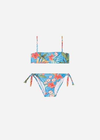 Calzedonia Two-Piece Maui Badpakken Kinderen Groen | NL1118EX