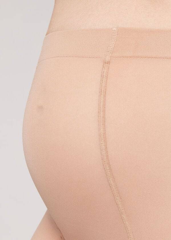 Calzedonia 30 Denier Sheer Maternity Sheer Hardloopbroek Dames Beige | NL3012MA