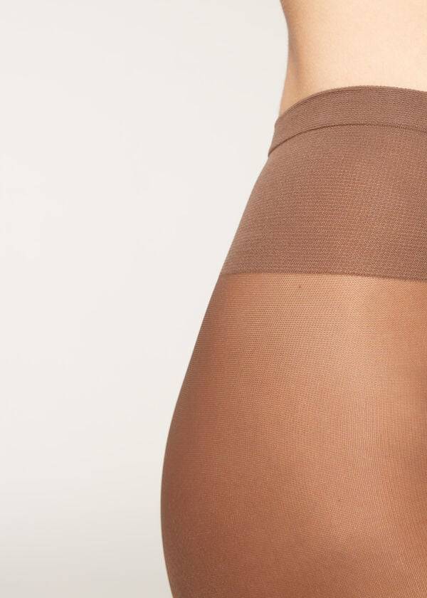 Calzedonia 40 Denier Sheer Hardloopbroek Dames Bruin Grijs | NL2984PQ