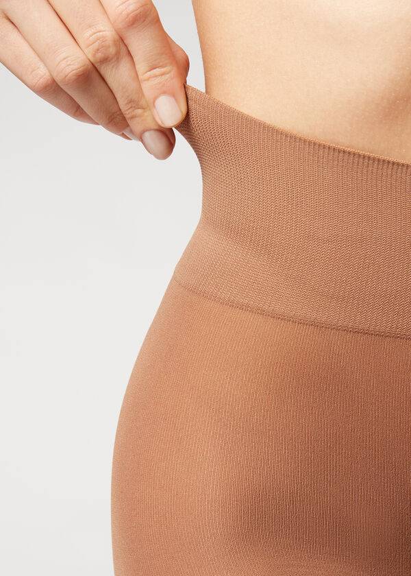 Calzedonia 50 Denier Total Comfort Soft Touch Opaque Hardloopbroek Dames Beige | NL3168SO