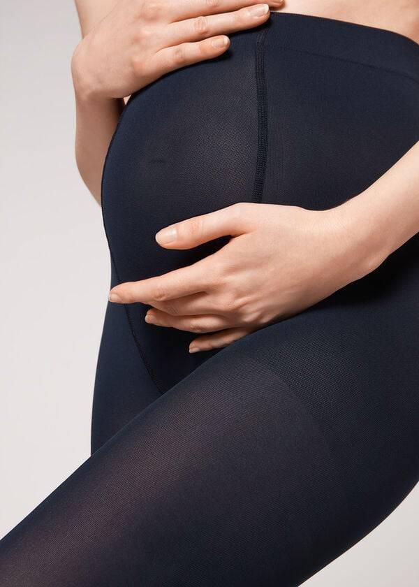 Calzedonia 60 Maternity Denier Hardloopbroek Dames Blauw | NL3188KI