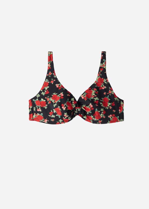 Calzedonia Balconette Rose Animal Print Nizza Bikinitopjes Dames Roze | NL2509NB