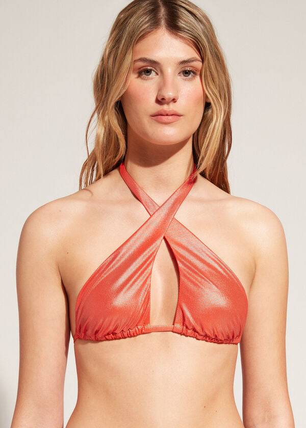 Calzedonia Bandeau Antigua Bikinitopjes Dames Koraal Oranje | NL2506WY