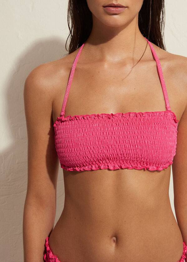 Calzedonia Bandeau Formentera Bikinitopjes Dames Roze | NL2501UT