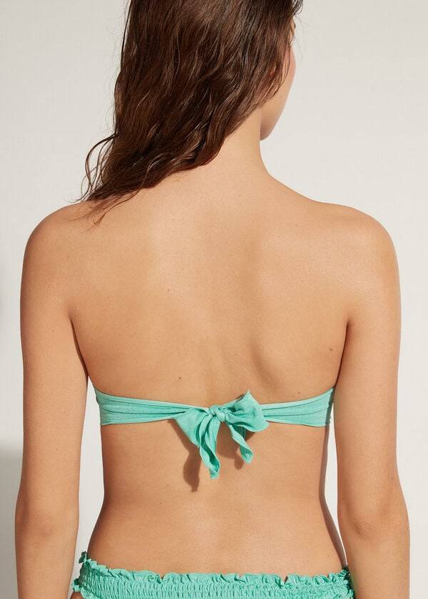 Calzedonia Bandeau Formentera Bikinitopjes Dames Groen | NL2502YU