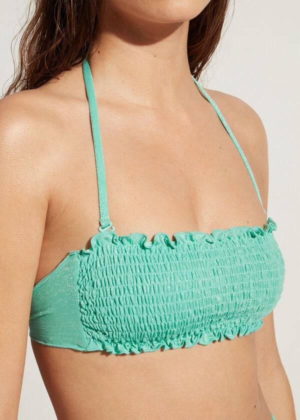 Calzedonia Bandeau Formentera Bikinitopjes Dames Groen | NL2502YU