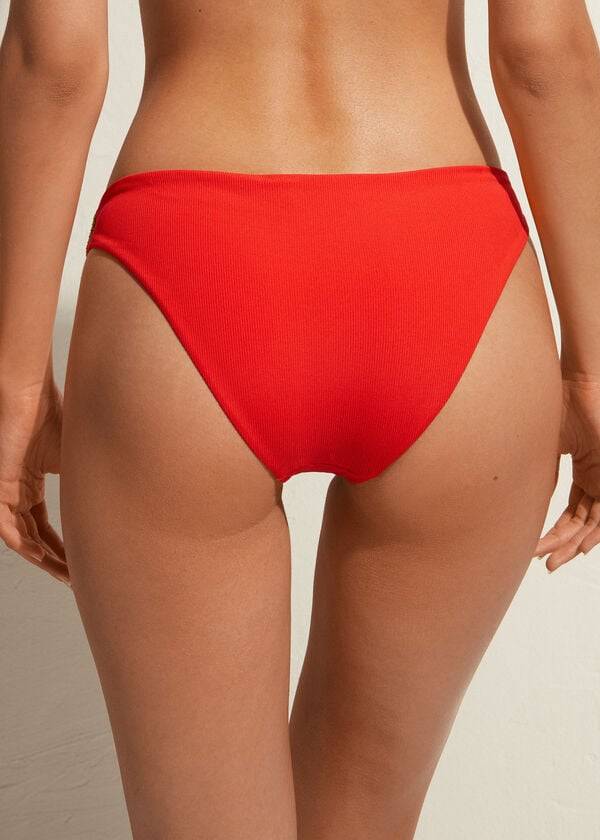 Calzedonia Berlino Bikinibroekjes Dames Rood | NL2897NB