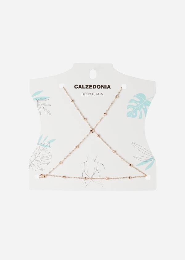 Calzedonia Body Chain Necklace Accessoires Dames Goud | NL2918TV