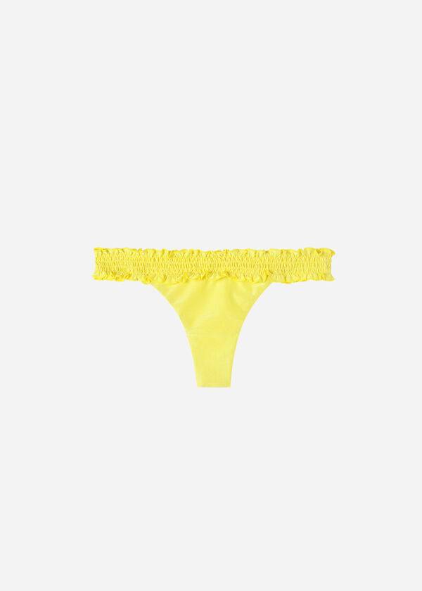 Calzedonia Brazilian Formentera Bikinibroekjes Dames Geel | NL2885AP