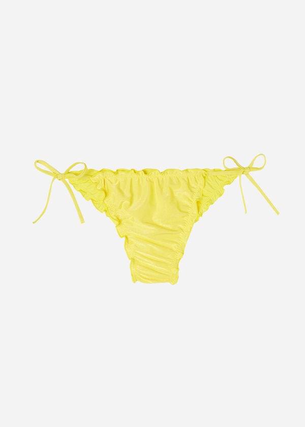 Calzedonia Brazilian String Formentera Bikinibroekjes Dames Geel | NL2857DN