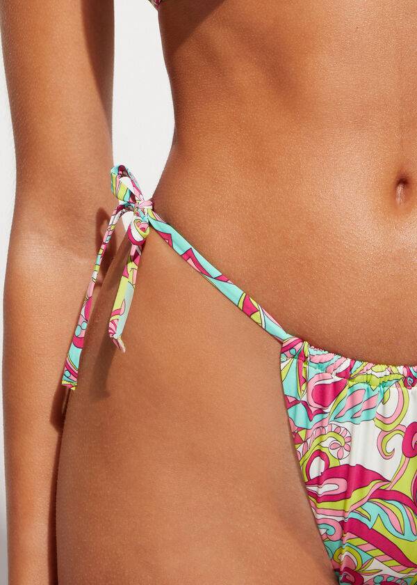 Calzedonia Brazilian String Londra Bikinibroekjes Dames Gekleurd | NL2853NB