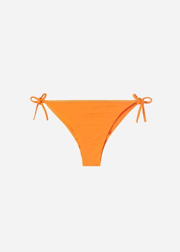 Calzedonia Brazilian String Tel Aviv Bikinibroekjes Dames Oranje | NL2851QZ