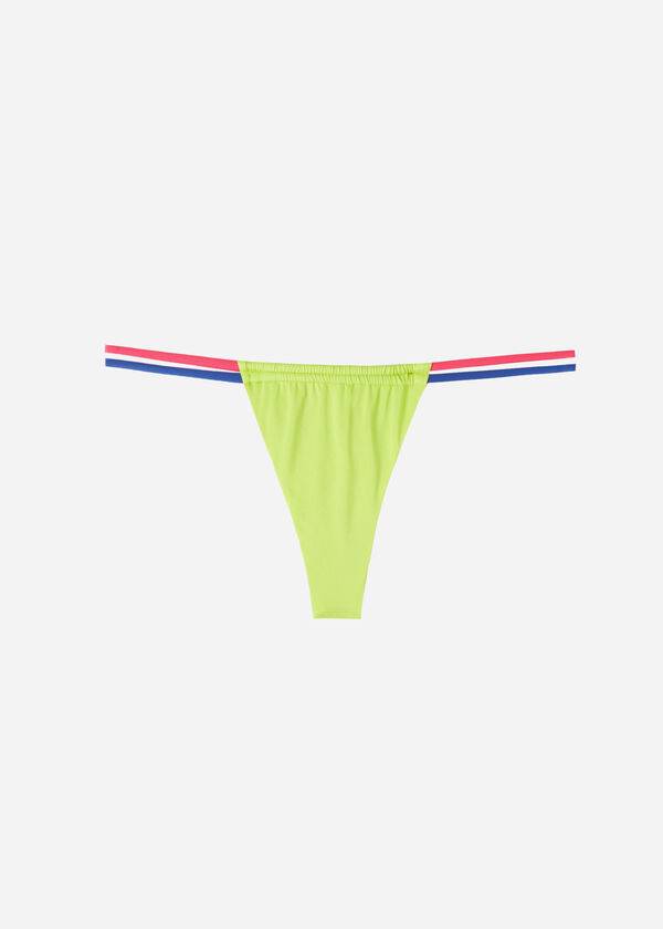 Calzedonia Brazilian String Tokyo Eco Bikinibroekjes Dames Groen | NL2845UT