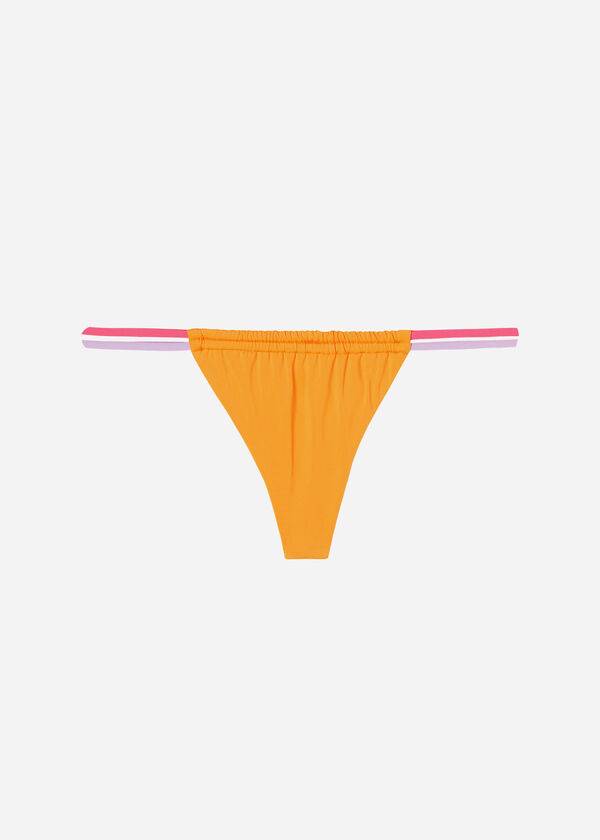 Calzedonia Brazilian String Tokyo Eco Bikinibroekjes Dames Oranje | NL2846YU