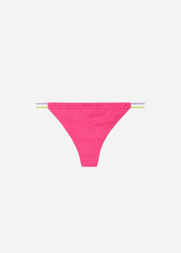 Calzedonia Brazilian String Tokyo Eco Bikinibroekjes Dames Roze | NL2847TV