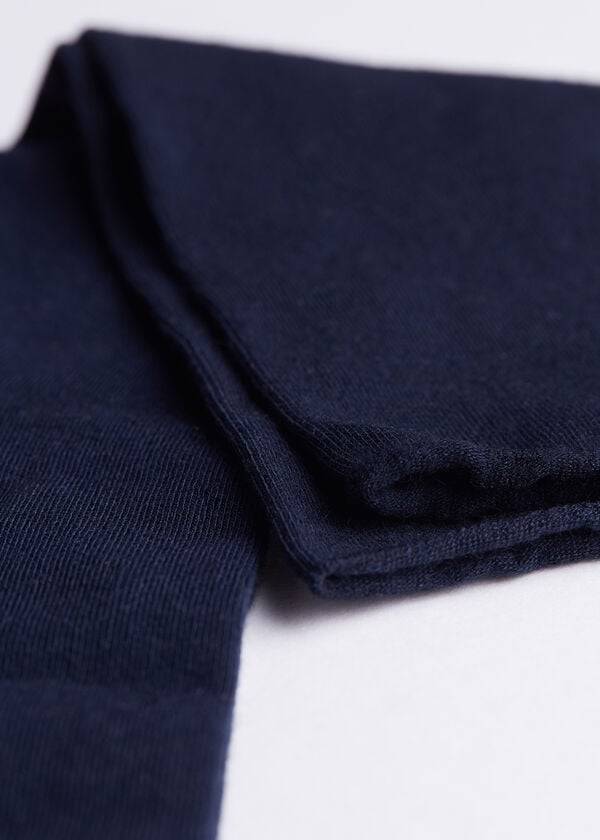 Calzedonia Cashmere Blend 3/4 Long Sokken Dames Blauw | NL1955IS