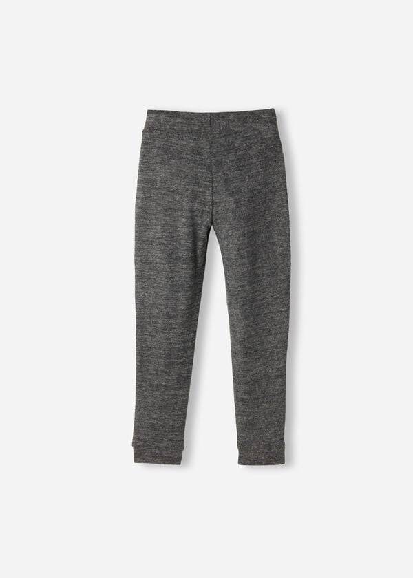 Calzedonia Cashmere Blend Stretch Leggings Kinderen Grijs | NL1073PQ